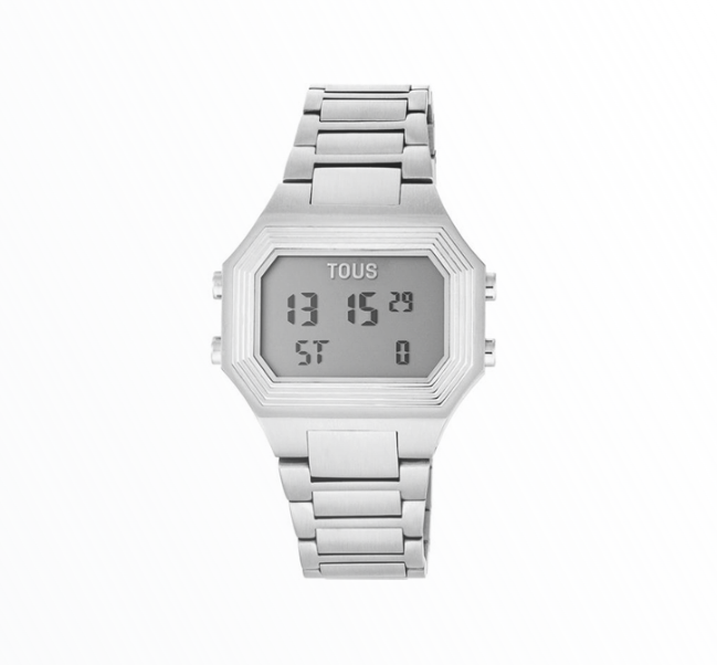Relógio Tous Mulher Digital Prateado