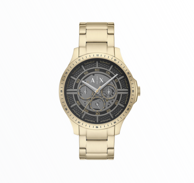 Relógio Armani Exchange Homem Automático Dourado