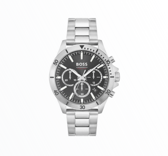 Relógio Hugo Boss Homem Cronógrafo Preto