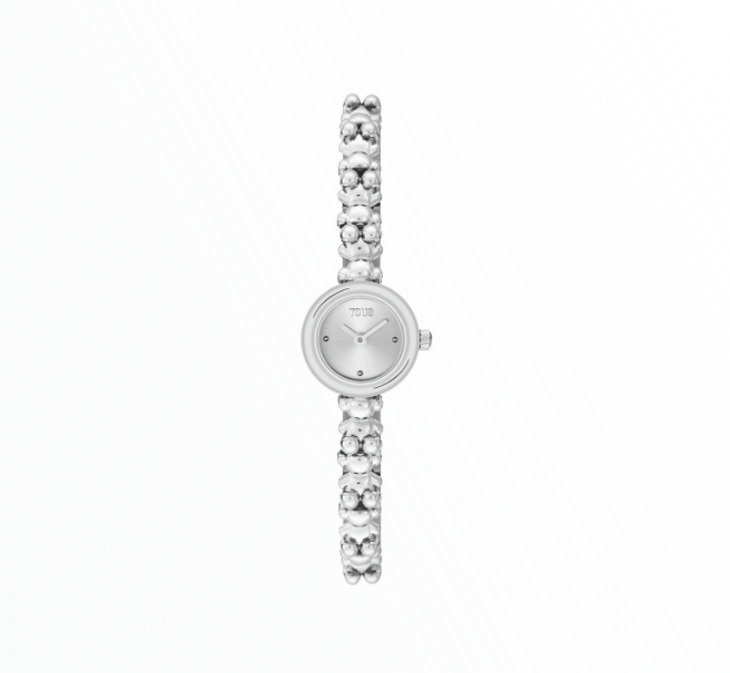 Relógio Tous Prateado com Cristais