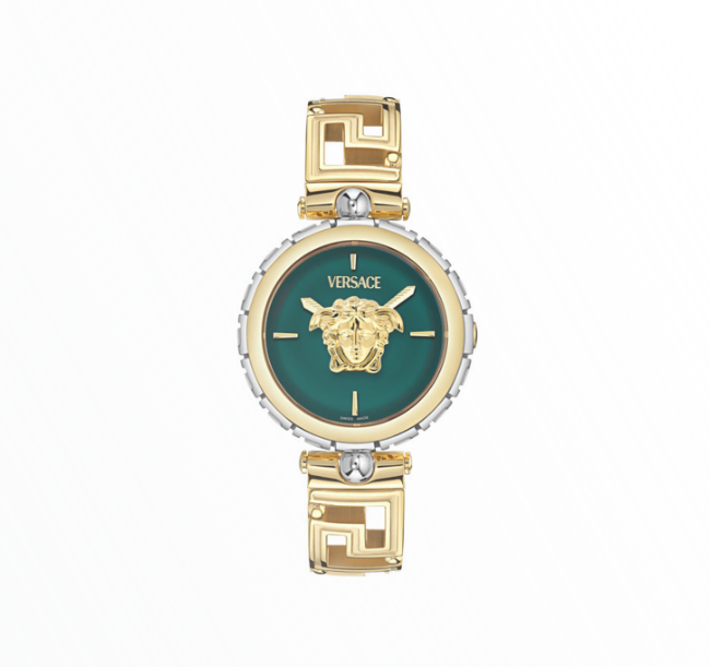 Relógio Versace Palazzo Empire Dourado com Mostrador Verde