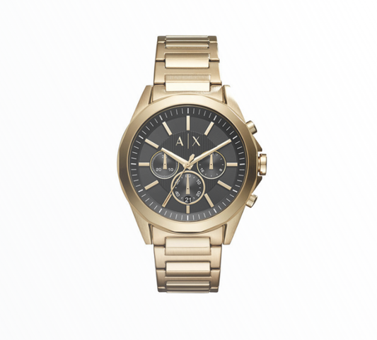 Relógio Armani Exchange Homem Automático Dourado