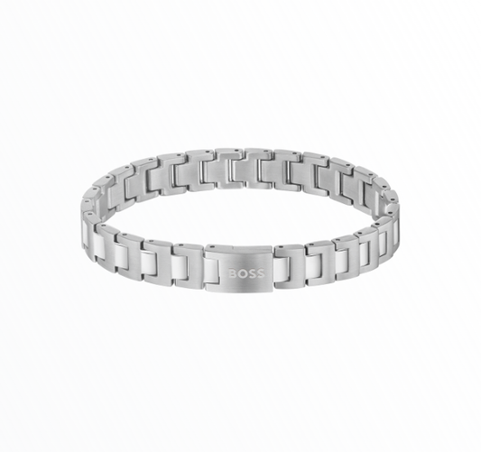 Pulseira Hugo Boss Homem Aço Prateado
