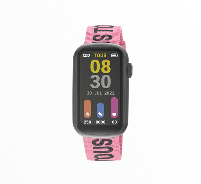 Smartwatch Tous Mulher Rosa com Logo