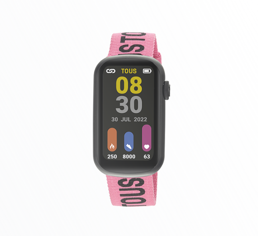 Smartwatch Tous Mulher Rosa com Logo