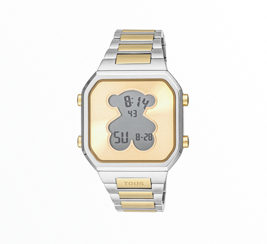 Relógio Tous Mulher Digital Bicolor com Urso
