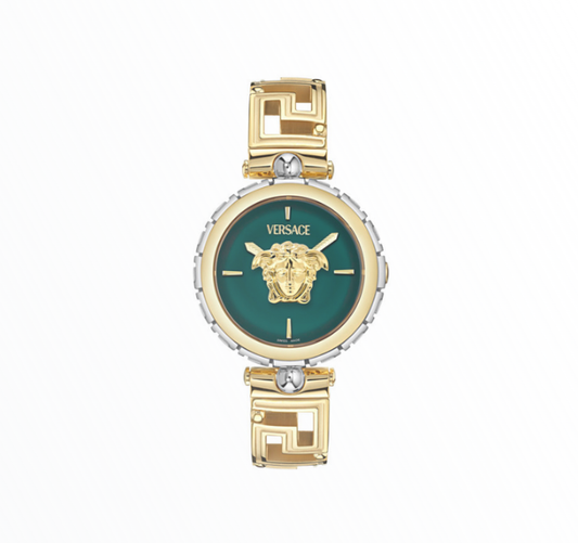 Relógio Versace Palazzo Empire Dourado com Mostrador Verde