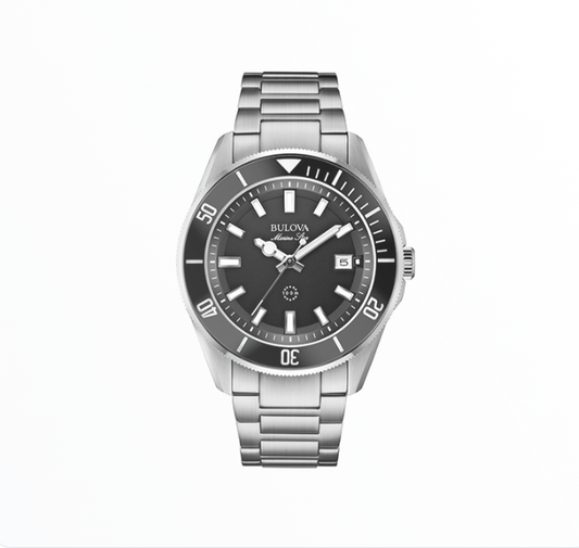 Relógio Bulova Homem Marine Star Preto
