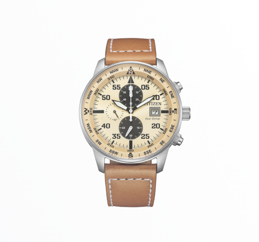 Relógio Citizen Homem Eco-Drive Cronógrafo Aviador