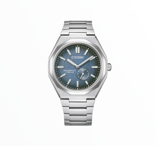 Relógio Citizen Homem Automático Super Titanium Azul
