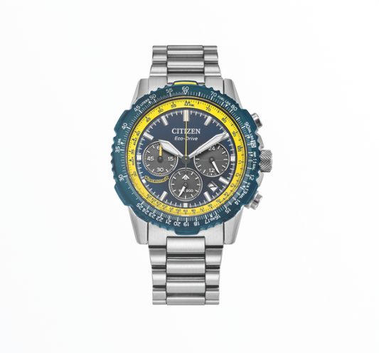 Relógio Citizen Homem Eco-Drive Promaster Navihawk Azul Amarelo