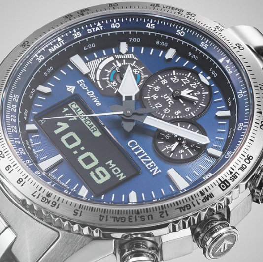 Relógio Citizen Homem Eco-Drive Promaster Skyhawk A-T Azul