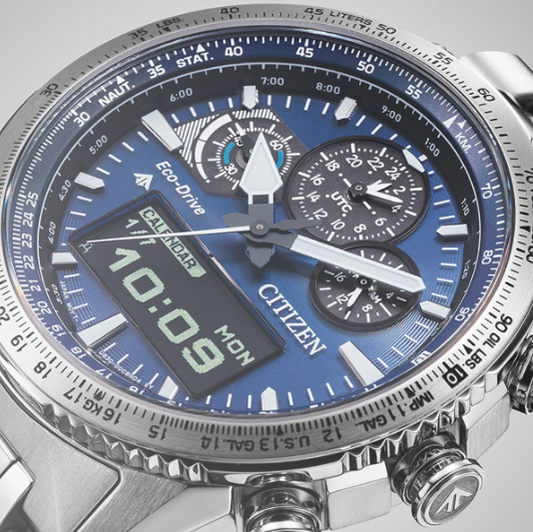 Relógio Citizen Homem Eco-Drive Promaster Skyhawk A-T Azul